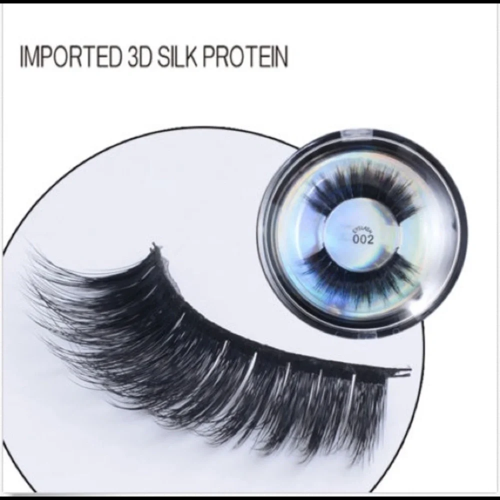 False 3D Silk Mink Super Long Eyelashes In A Box
